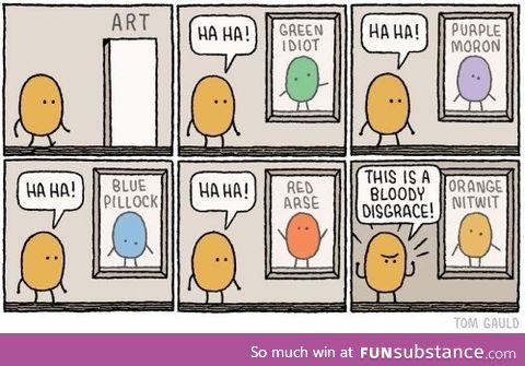 That was offensive!