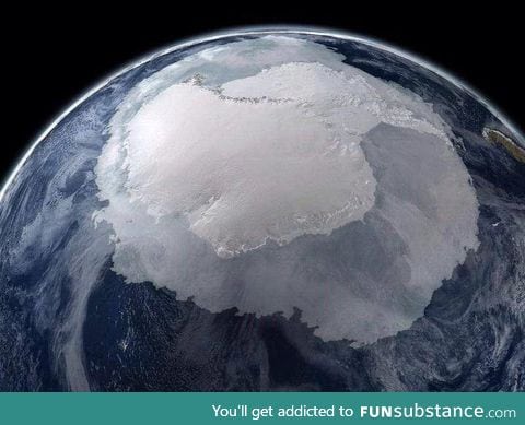 Antarctica from space