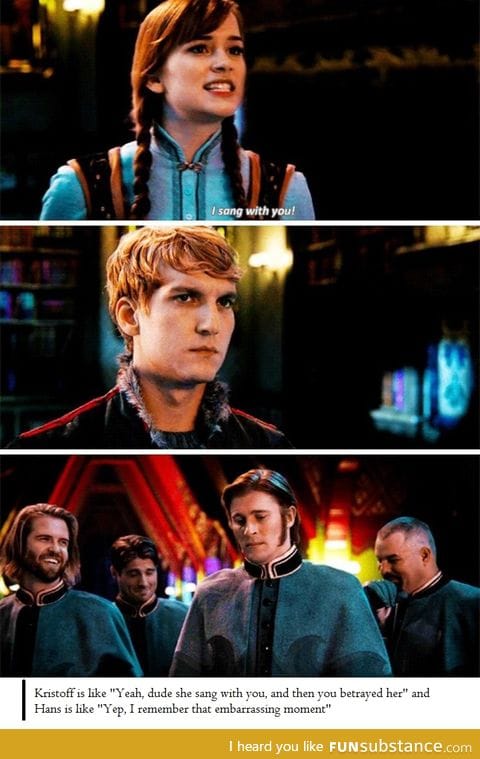 Han's face