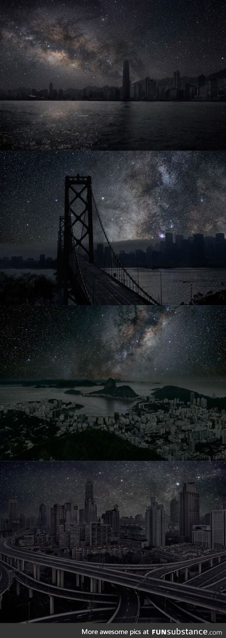 This is what our cities would look like without light pollution