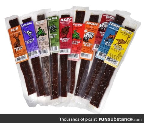 Wild Animal Beef Jerky Pack