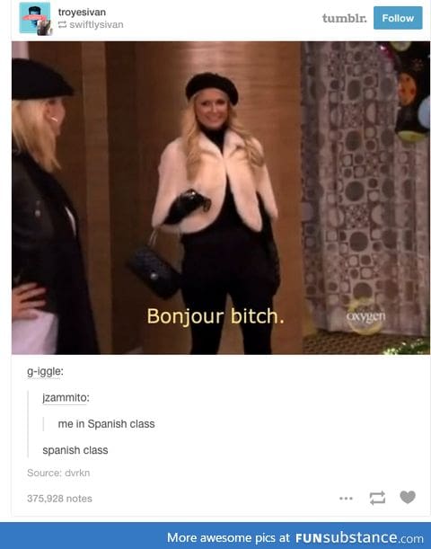 Spanish class