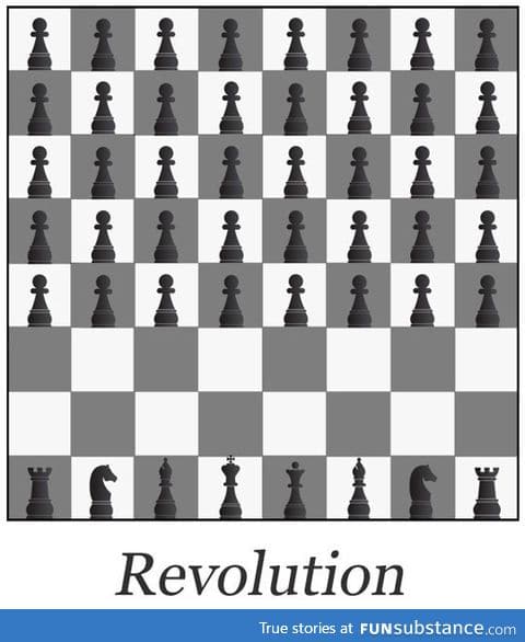 What a revolution looks like