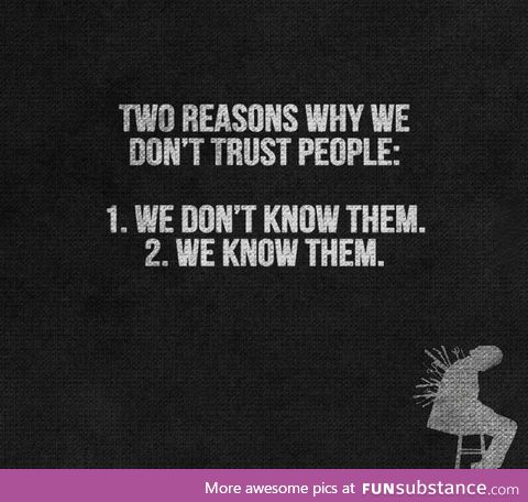 Trusting people