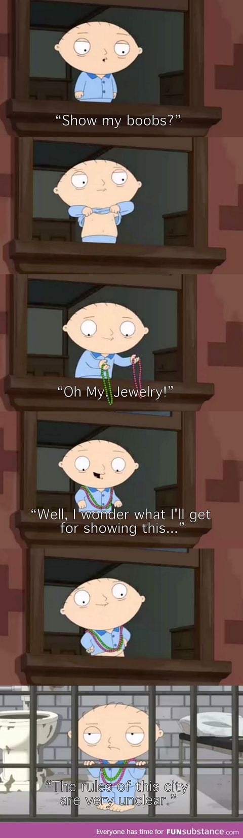 Stewie is right about New Orleans