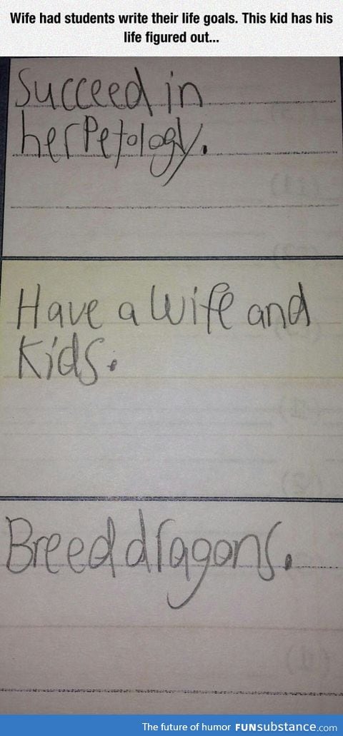 This kid has a great future ahead of him