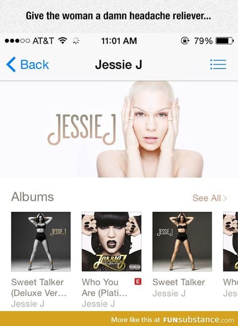 Poor jessie j