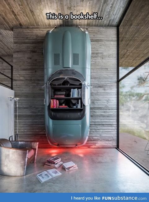 Incredible bookshelf