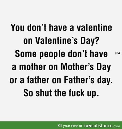 Stop complaining