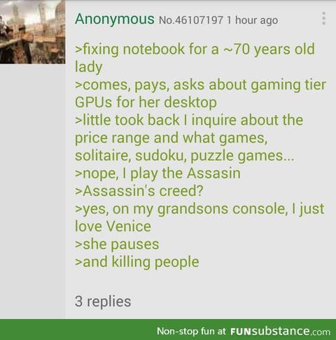 I want a grandma like this one
