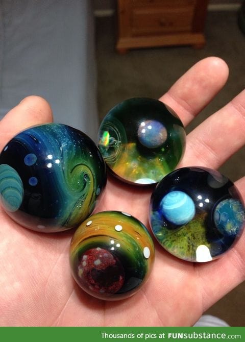 Space marbles