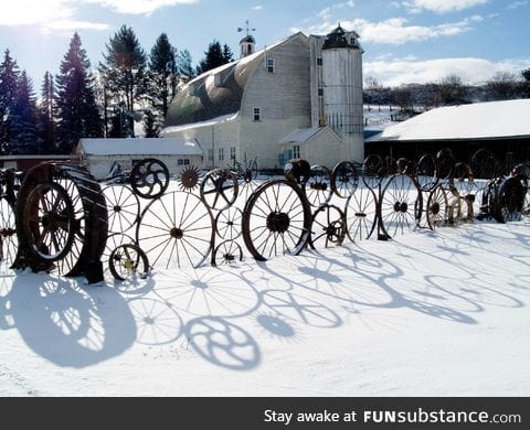 Farmer fence