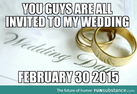 My wedding day