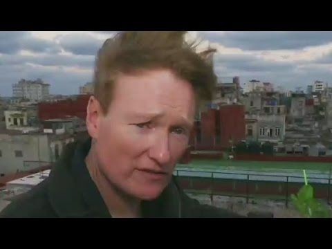 Anderson Cooper reacts to Conan making fun of CNN while in Cuba