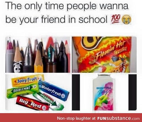 friends for a juicy fruit?
