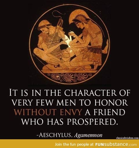 Character of very few men