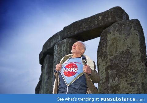 Buzz Aldrin just tweeted this