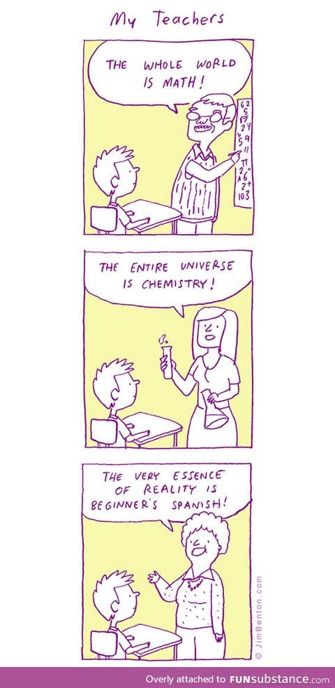 Well, science is technically everything.