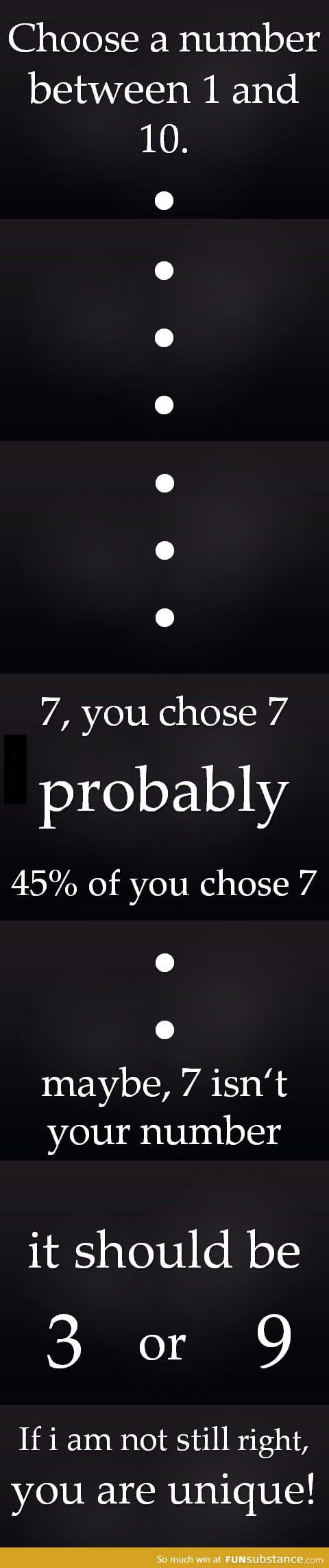 Choose a number
