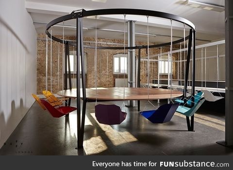 When swingers have business meetings