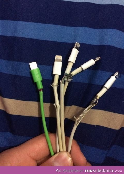 I think that apple need to make better chargers