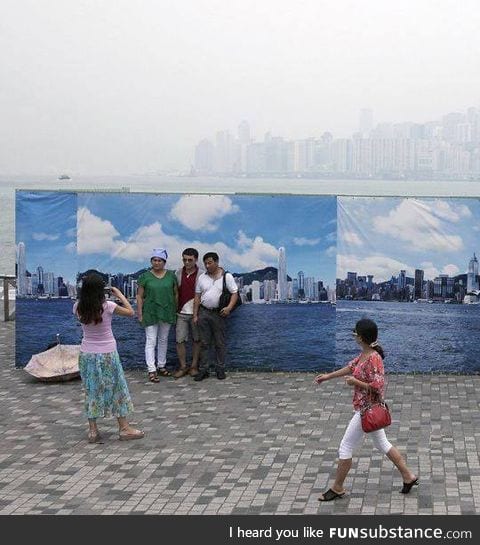 Tourism vs. Pollution in china