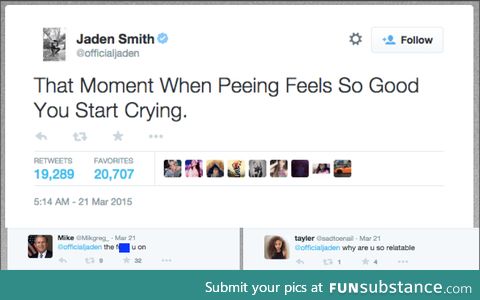 There are two type of people (And Jaden)