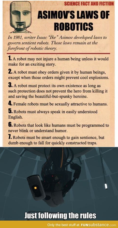 Rules of robots
