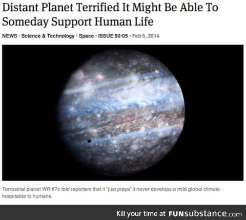 Poor little planet