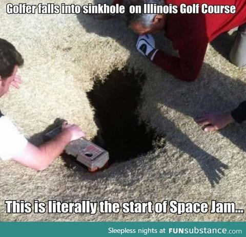 The start of space jam