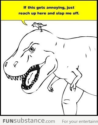 Bird vs T-Rex