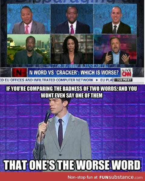 Which is worse?