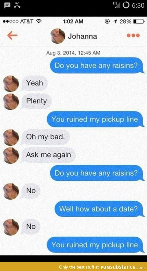 You ruined it