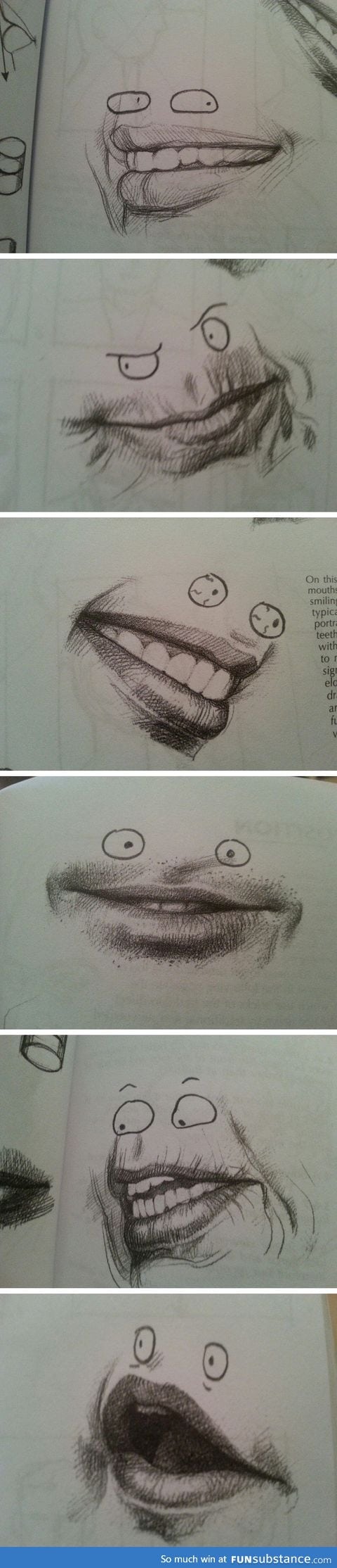 Mouth face