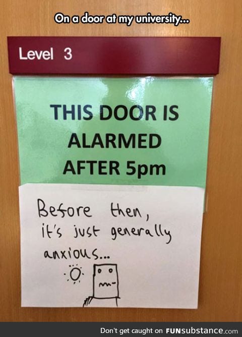 We have a comedian on level 3