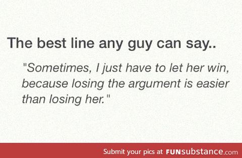 Best line any guy can say