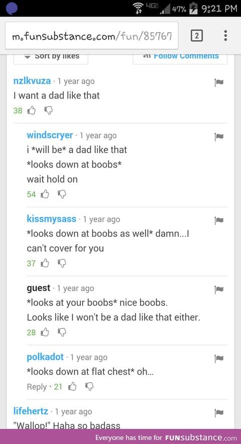 Meanwhile on Funsubstance. ..