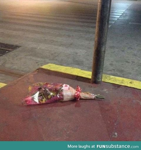 I wonder what's the story behind this