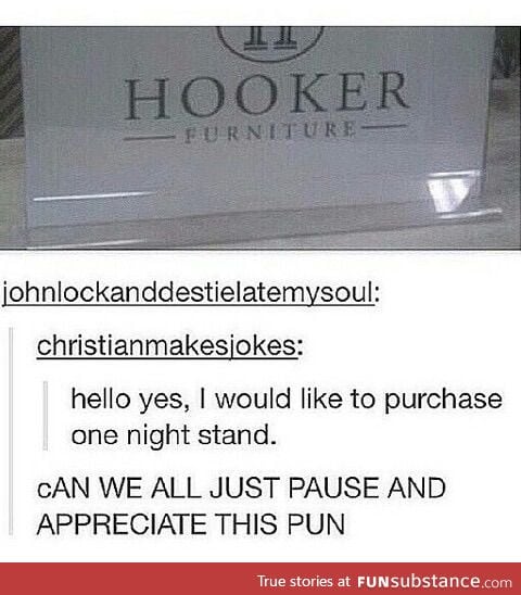 I'd like a one night stand please