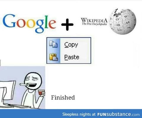How I do homework