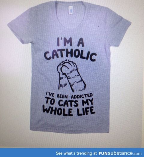 Shirt for fellow feline lovers