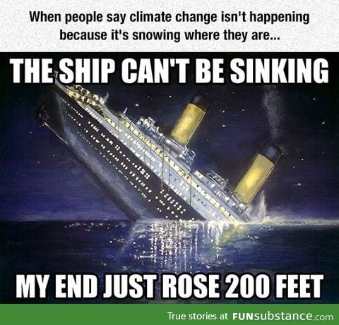 Climate Change Isn't Happening