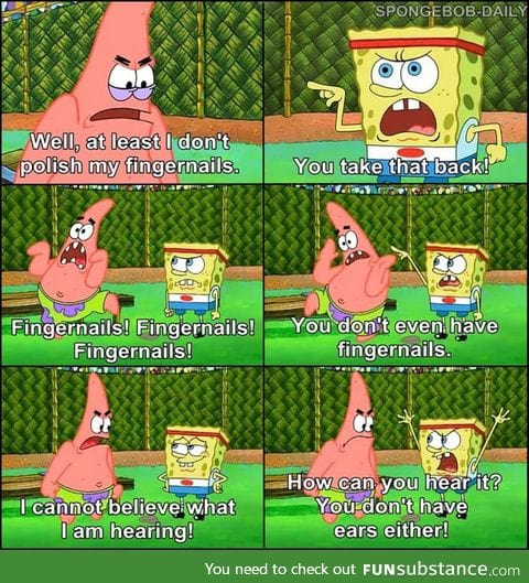 I don't paint fingernails