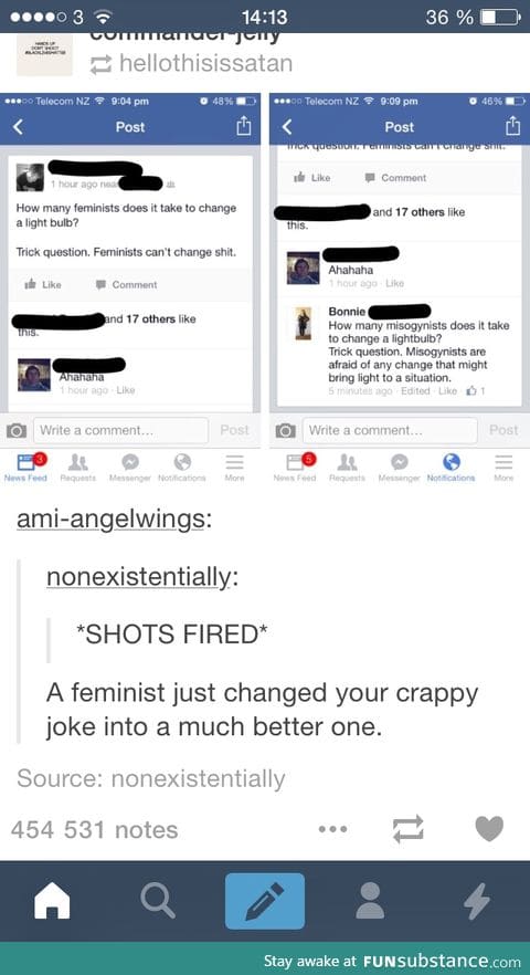 the lightbulb is still broken