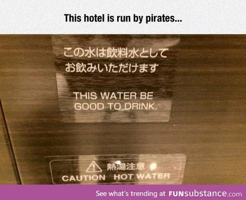 Run by pirates