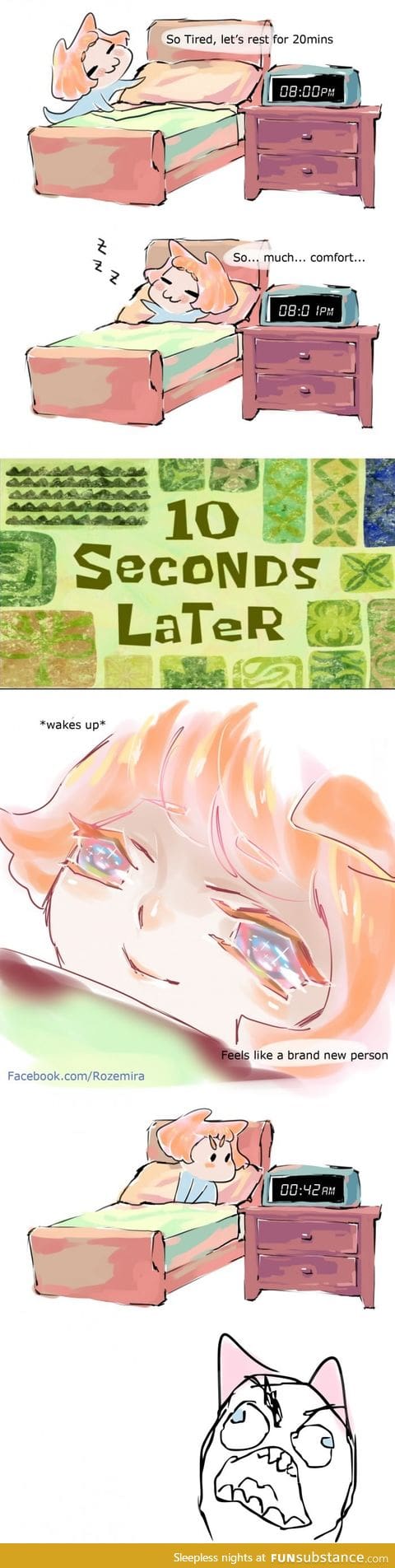 That short nap