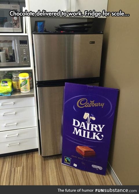 When banana for scale just won't work...