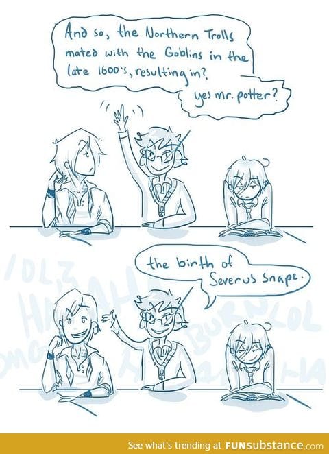 Trolling Snape