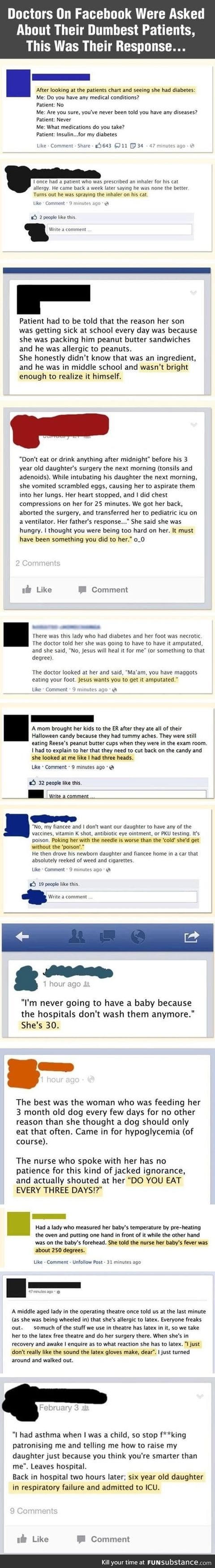 Stupid patients