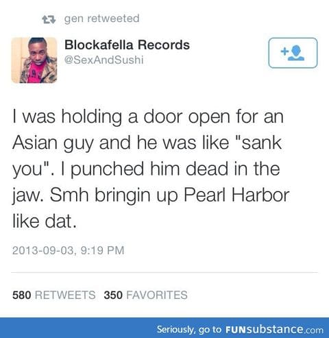 Sank you
